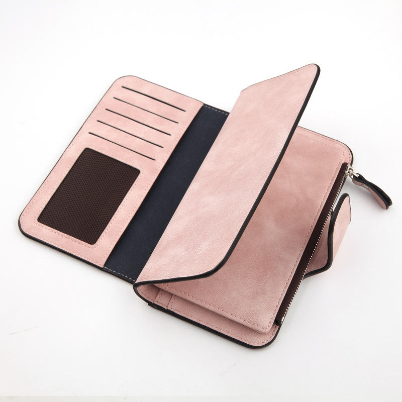 2022 neue Design PU weibliche moderne kleine Brieftasche Frauen Dame Kartenhalter