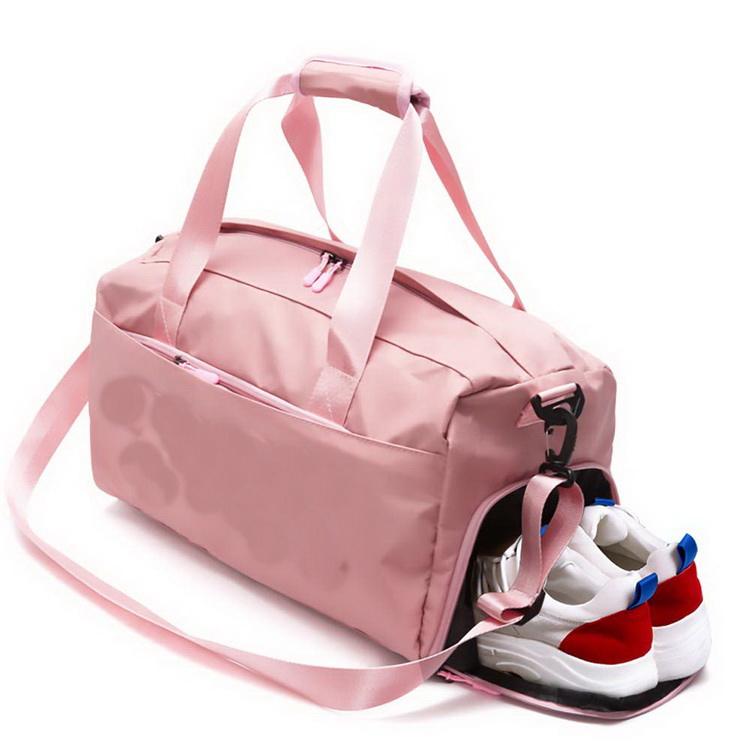 Wasserdichte Reise-Wochenend-Sport-Badetasche mit Trocken- und Nassfach und Schuhfach für Damen