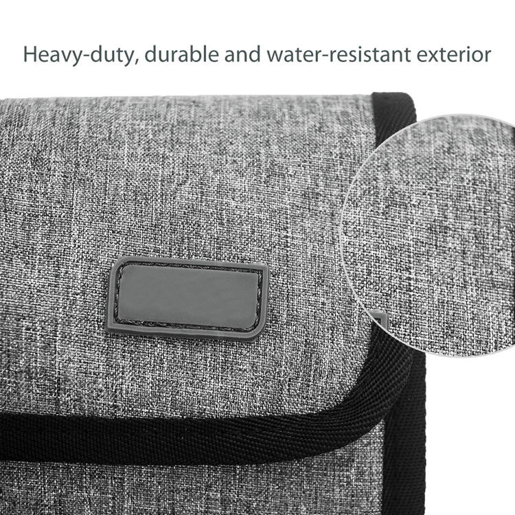 Sac de rangement d'accessoires électroniques de pochette d'organisateur de câble de données de voyage multifonctionnel