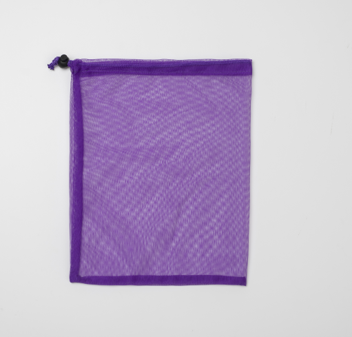 Cordão de malha rpet durável eco colorido armazenamento de frutas vegetais reutilizável