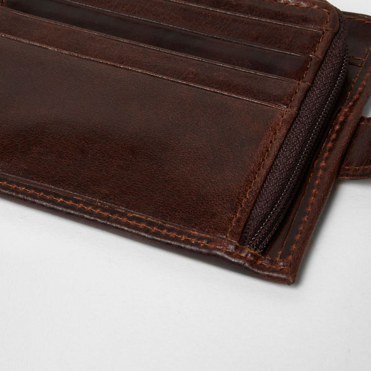 Großhandel kundenspezifische Männer Vintage PU-Geldbörse mit Kartenhalter