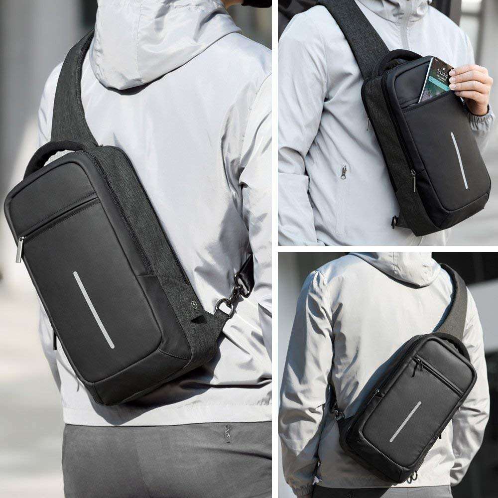 Umhängetasche Umhängetasche Brusttasche Crossbody Umhängetaschen Kleiner Umhängerucksack