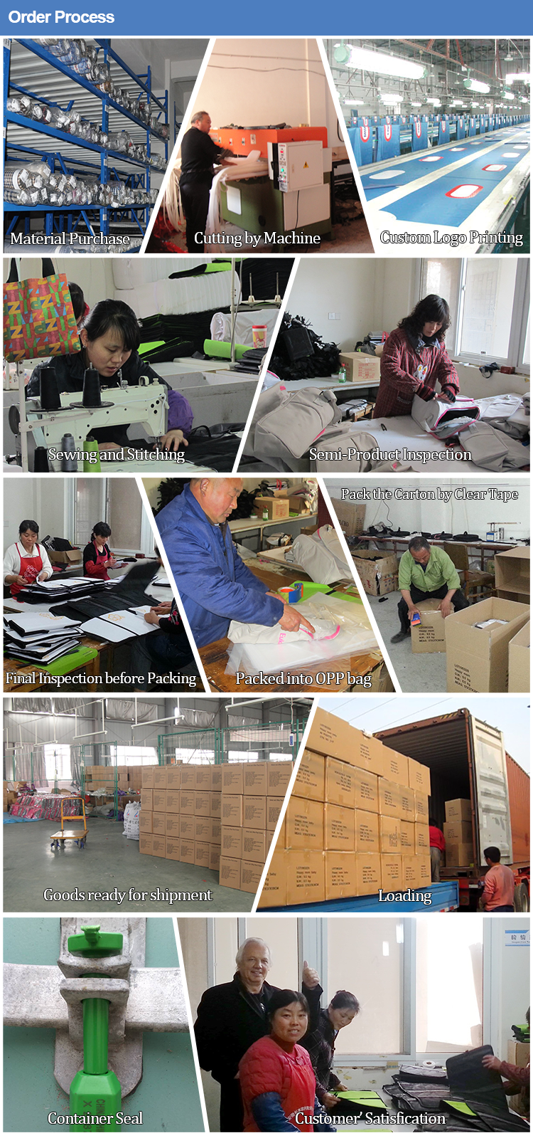 Grand organisateur de poche pour sac fourre-tout de couleur unie