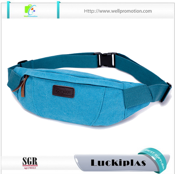 Running Bum Bag, Canvas Damen Herren Laufgürteltasche