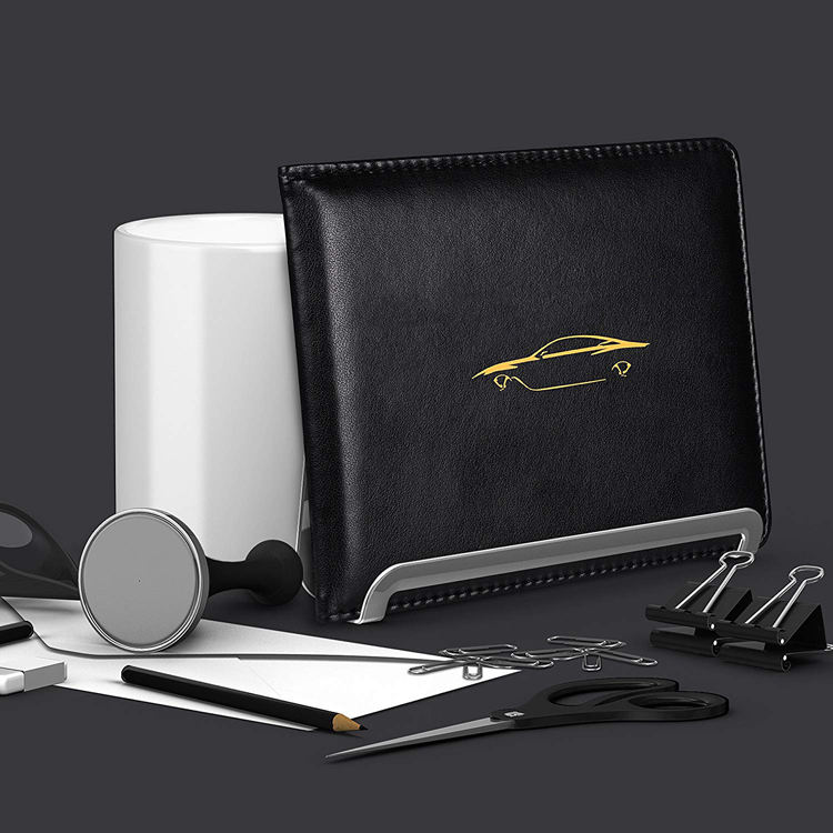 자동 차 문서를 위한 OEM 호리호리한 얇은 신용 카드 가죽 지갑 홀더