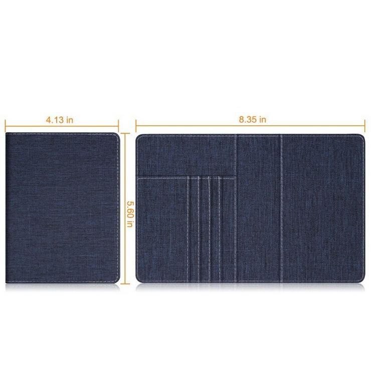 Neues Design für Reisen, Flugzeug, Stoff, RFID-Kartenabdeckung, Brieftaschen-Organizer, Reisepasshalter