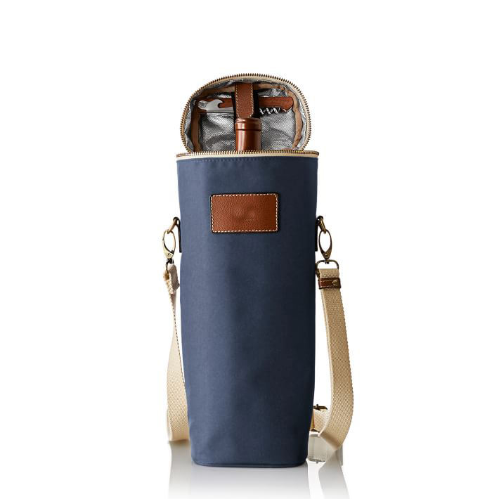 Kundenspezifische Outdoor-Picknick-Weinflaschen-Kühltasche, wasserdichte, isolierte Getränkekühltasche