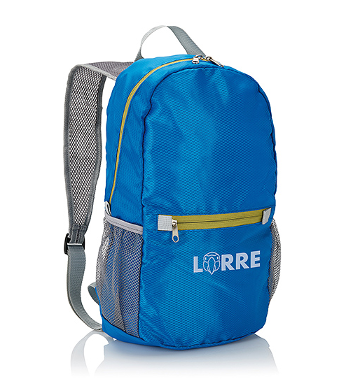 맞춤형 로고가 있는 프로모션 방수 경량 접이식 하이킹 백팩