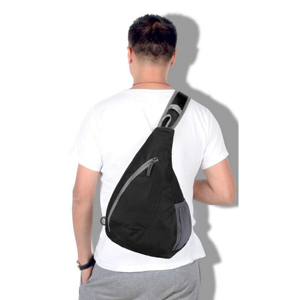 Sacs à dos de poitrine pliables légers à bandoulière Sacs à bandoulière Triangle Packs