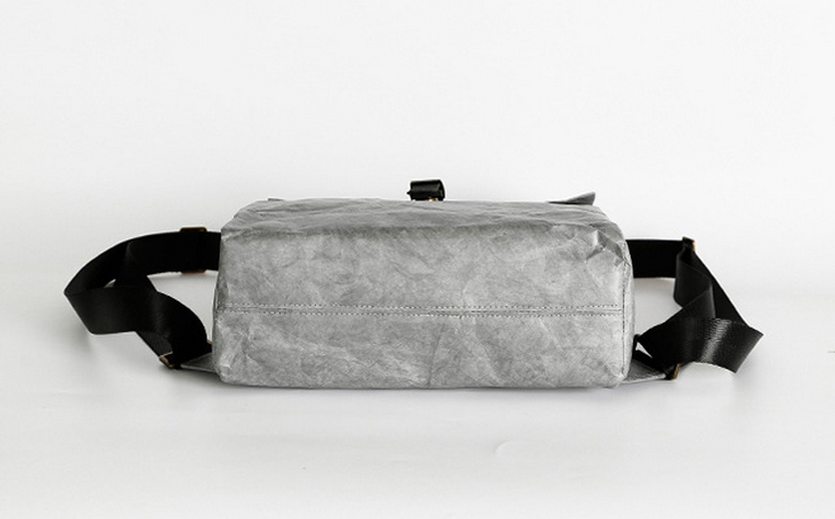 Mode sac à dos recyclé écologique sac à dos de loisirs en papier durable blanc