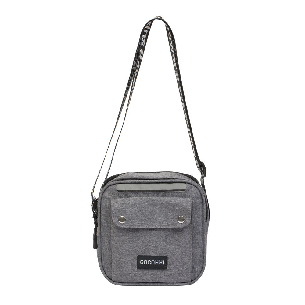 Neueste Werbe-Umhängetasche Umhängetasche Grey Men Design Messenger Bag