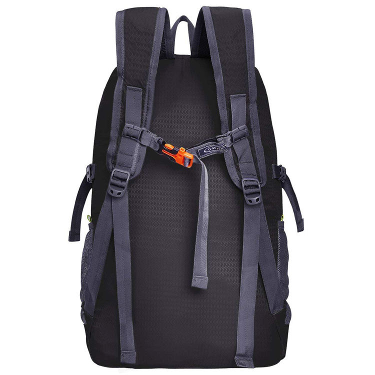 Wasserdichter 35-Liter-Wanderrucksack. Leichter, faltbarer Reise-Tagesrucksack