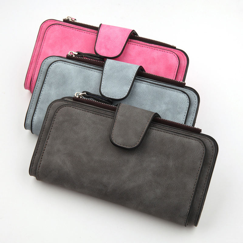 2022 neue Design PU weibliche moderne kleine Brieftasche Frauen Dame Kartenhalter