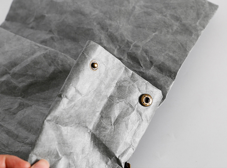 Mode sac à dos recyclé écologique sac à dos de loisirs en papier durable blanc