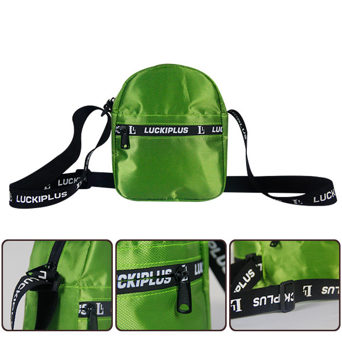 GRS Custom RPET Mini-Unisex-Handy-Kurier-Reise-Crossbody-Umhängetasche