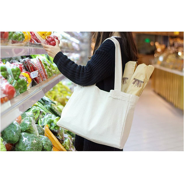 Wiederverwendbare Einkaufsnetztasche aus 100 % zertifizierter Bio-Baumwolle