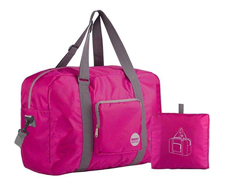 حقيبة واق من المطر قابلة للطي من النايلون الوردي مقاومة للماء للرجال والنساء بجودة جيدة وبأسعار تنافسية