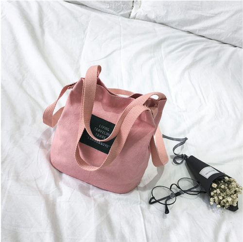 Canvas Freizeit Reisetasche Umhängetasche Damen/Einkaufstasche