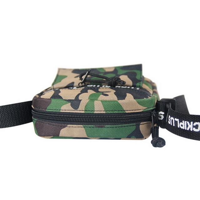 Camouflage 600D leichte Umhängetasche Outdoor-Reise-Seitentasche für Männer