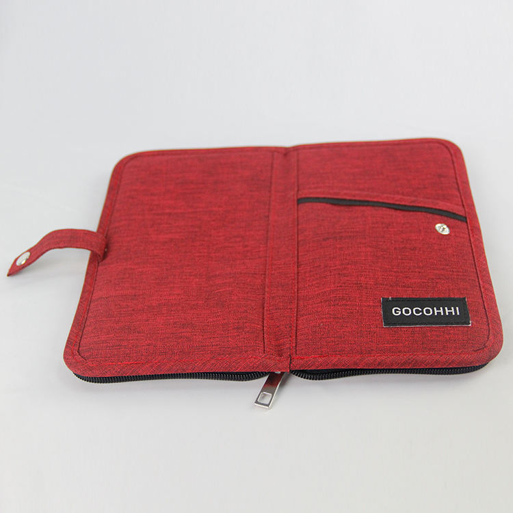 Cadeau de voyage promotionnel passeport carte de visite porte-billets carte rfid porte-clés organisateur de portefeuille