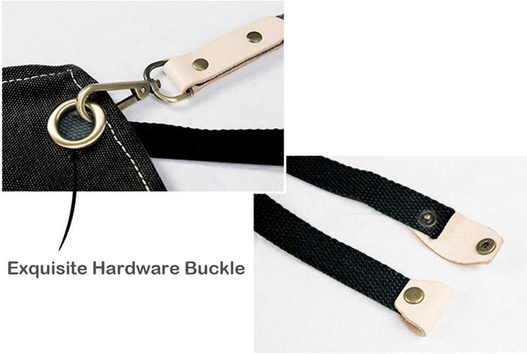 مريلة الشيف ، مريلة أداة قابلة للتعديل من قماش القطن والظهر مع جيوب للنساء والرجال