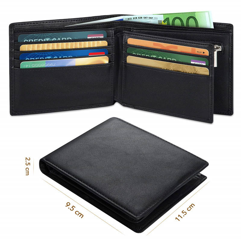 Custom Business RFID Wallet Männer mit Kreditkarteninhaber Großhandel