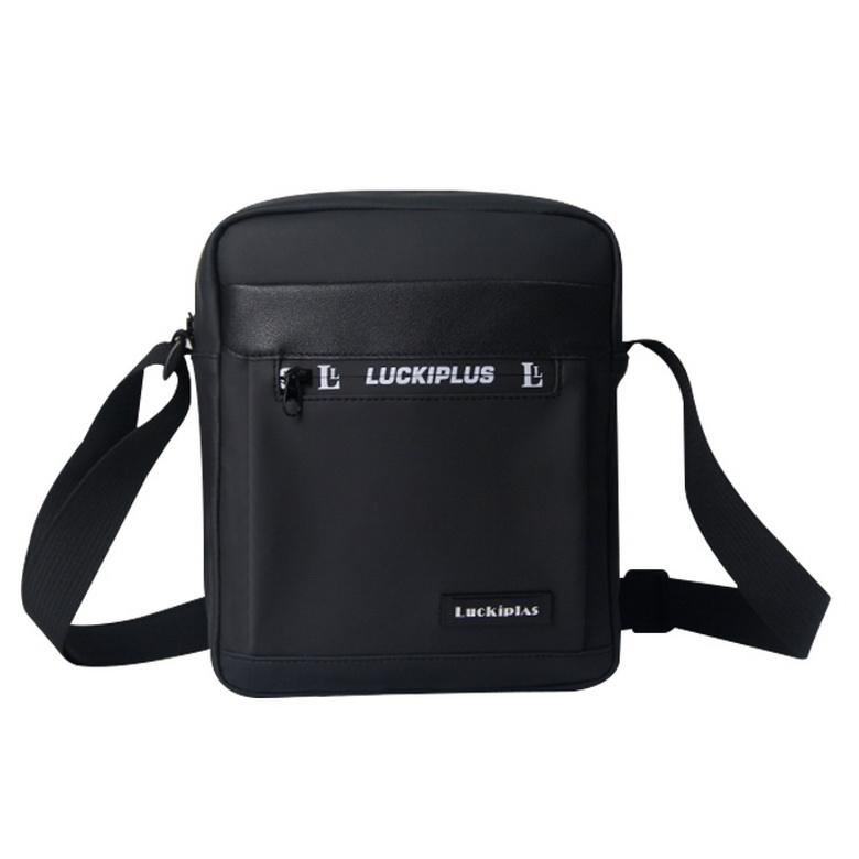 Neue Design-Herren-PU-Leder-Umhängetasche, wasserdichte Brustgurt-Umhängetasche, Schultertasche