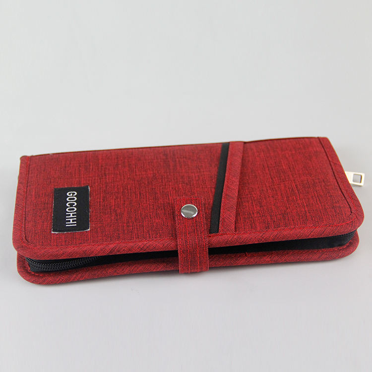 Cadeau de voyage promotionnel passeport carte de visite porte-billets carte rfid porte-clés organisateur de portefeuille