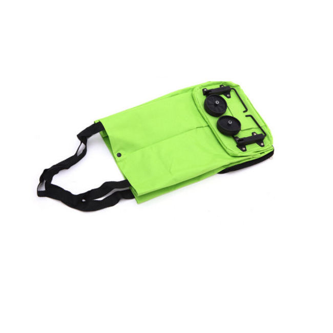 Einkaufen Leichte Trolley-Tasche Klappräder Reisewagen Tragbares Gepäck