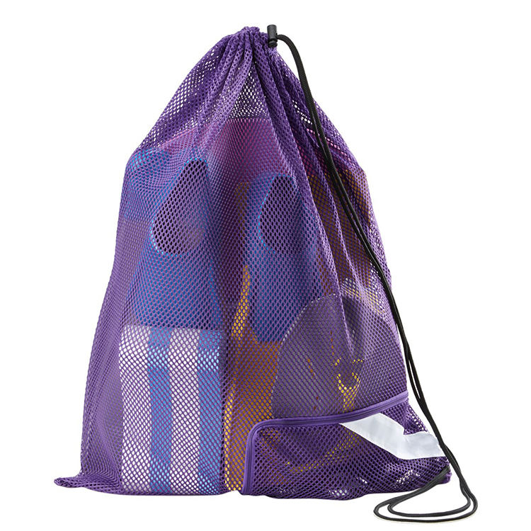 Kordelzug-Reise-Mesh-Tasche Schwimmen