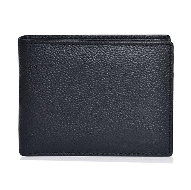 OEM 망 슬림 가죽 지갑, 맞춤형 RFID 차단 Bifold 전면 포켓 지갑