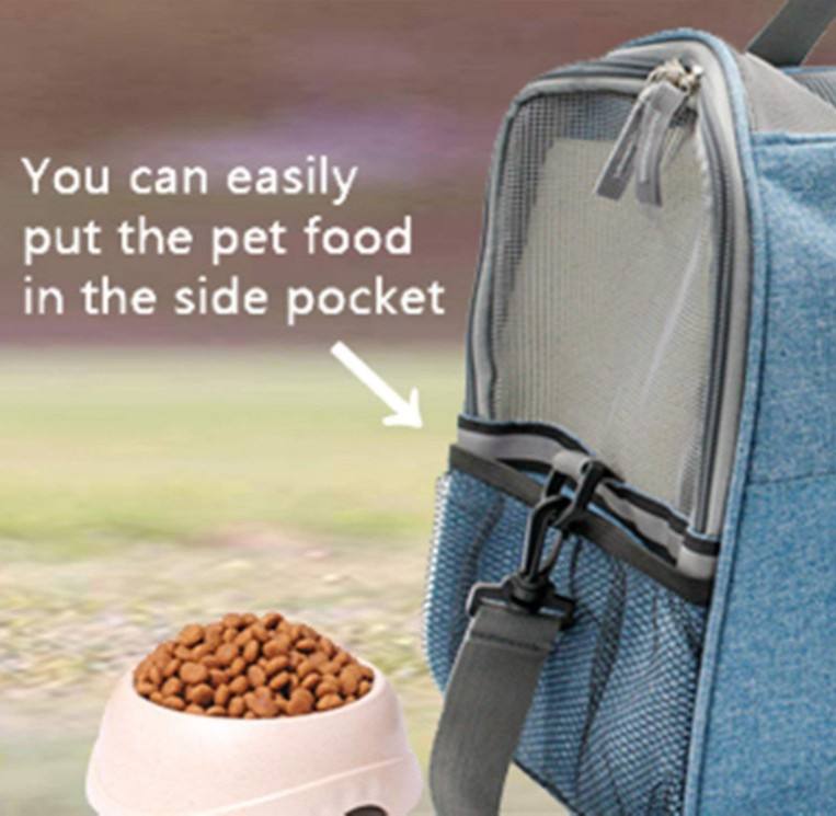Pet Carriers Airline Approved Soft Sided Cat Carrier Faltbar mit Matte, passt unter den Flugzeugsitz für kleine Hunde und Katzen