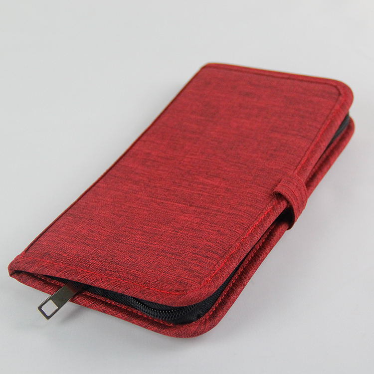 Cadeau de voyage promotionnel passeport carte de visite porte-billets carte rfid porte-clés organisateur de portefeuille