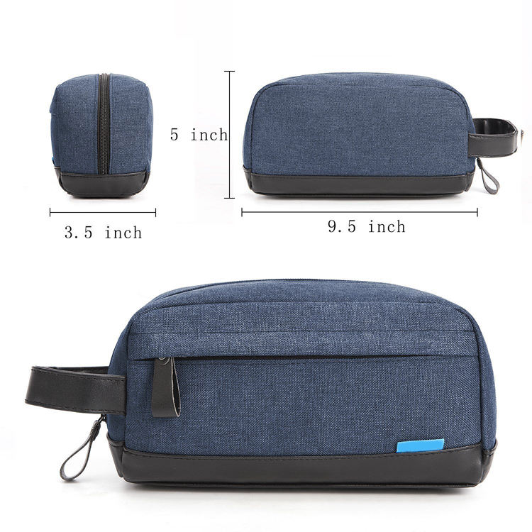 Borsa porta cosmetici da viaggio portatile per cosmetici da uomo / donna