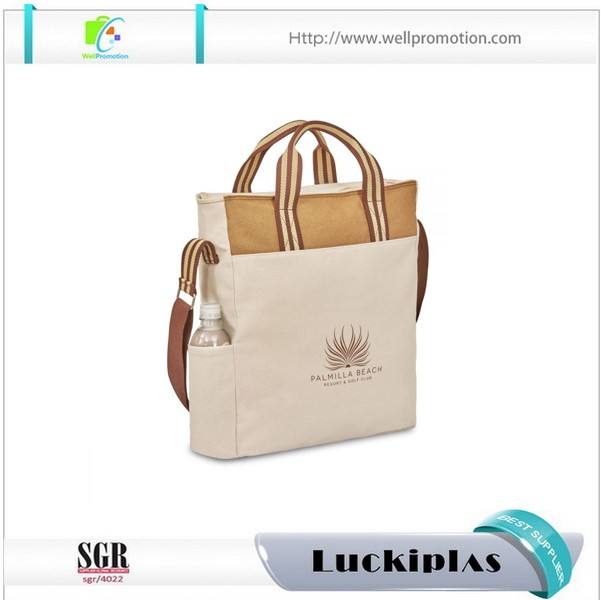 Sacos de lona de viagem grandes portáteis para senhoras com bolsos fabricante