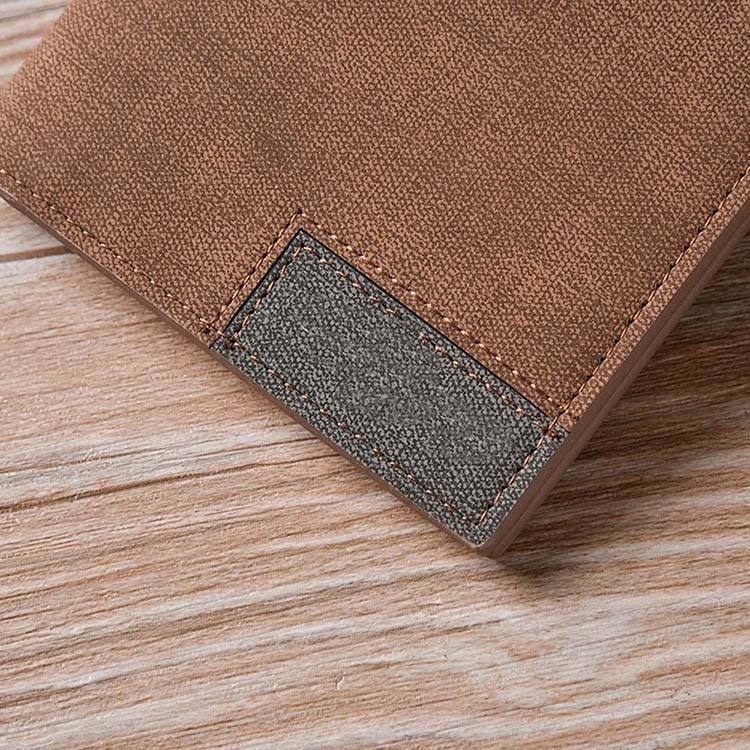 Portefeuille d'argent de mode personnalisé étanche porte-passeport de voyage porte-carte de crédit portefeuille