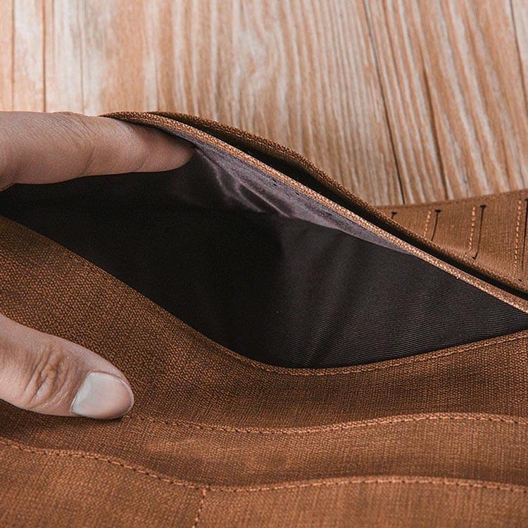 Portefeuille d'argent de mode personnalisé étanche porte-passeport de voyage porte-carte de crédit portefeuille