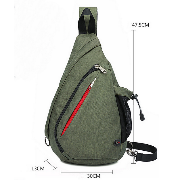 Sac à bandoulière pour hommes ou femmes de style sports de plein air en gros