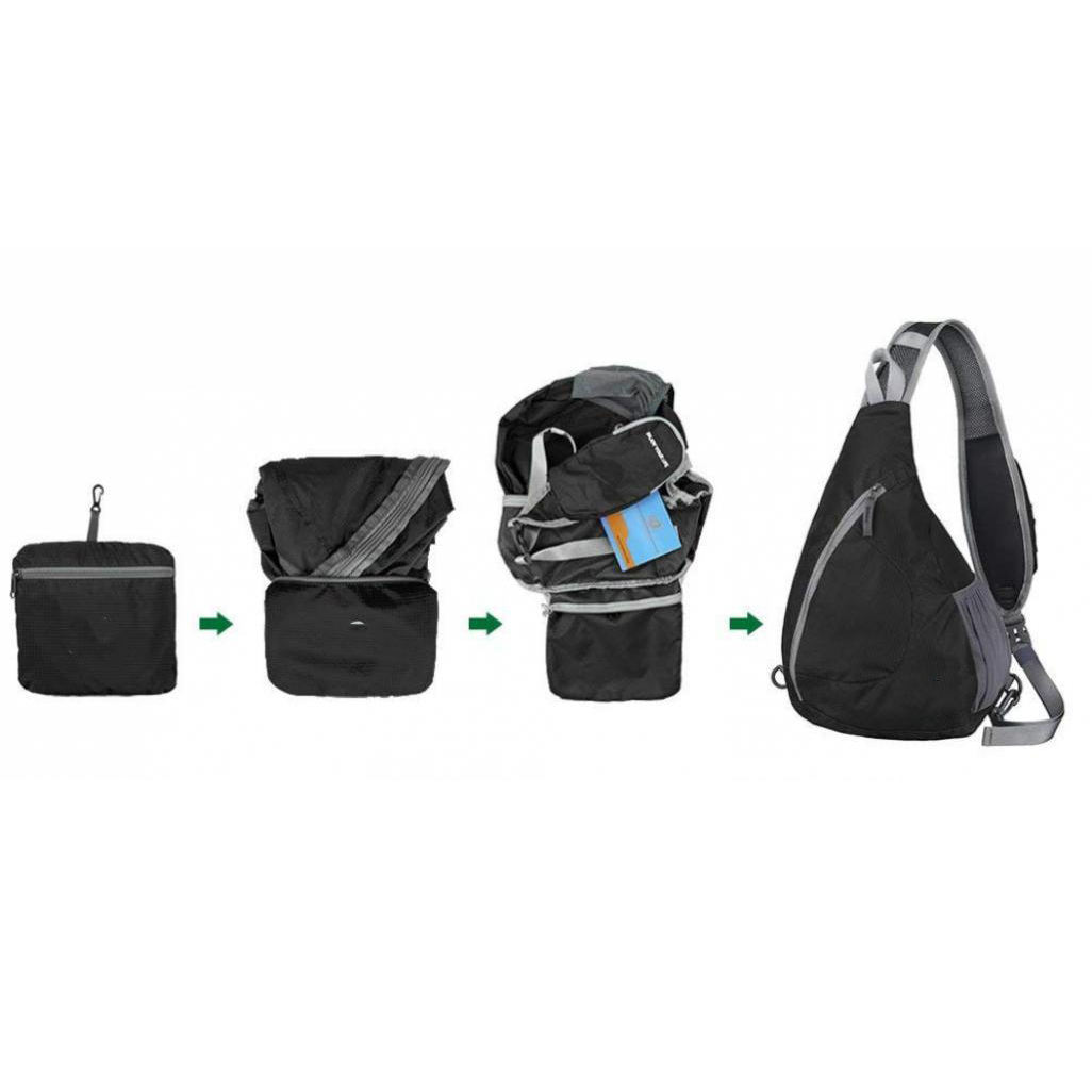 Sacs à dos de poitrine pliables légers à bandoulière Sacs à bandoulière Triangle Packs