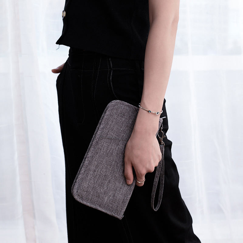 محفظة السفر RFID حجب الوثائق المنظم حقيبة الأسرة حامل جواز السفر جواز السفر محفظة جلدية محفظة السفر