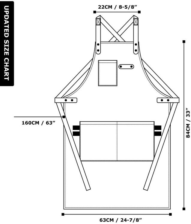 مريلة الشيف للنساء والرجال 100٪ مآزر من القماش القطني مع جيوب قابلة للتعديل مريلة مطبخ للطبخ