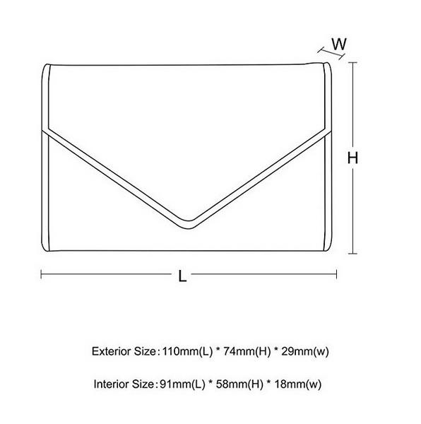 Porte-cartes de crédit portefeuille porte-cartes en cuir PU femme pour dames