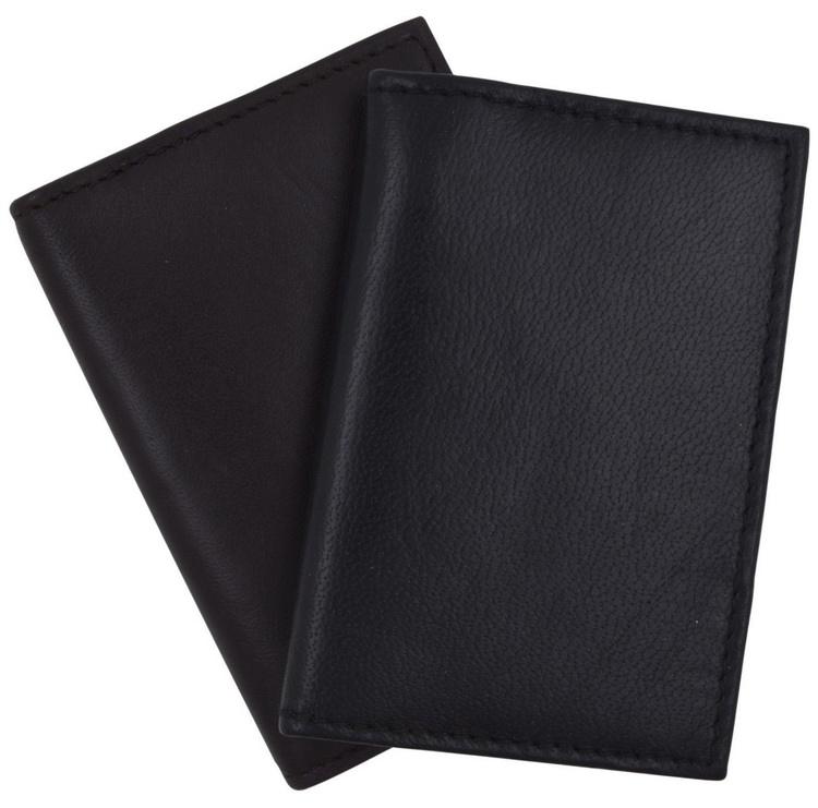 Porte-cartes de crédit en cuir de marque supérieure portefeuille en mousse longue pour sac à main de poche pour hommes