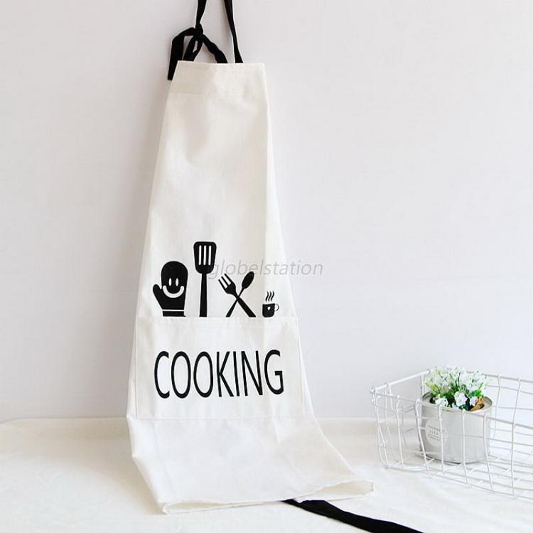 Großhandel Leinwand Schürze für Kinder individuelle Logo Schürzen Küche Kochen