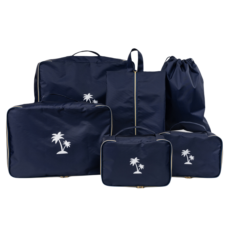 Custom Weekender Waterproof Luggage Organizer Basics 3 Piece Packing