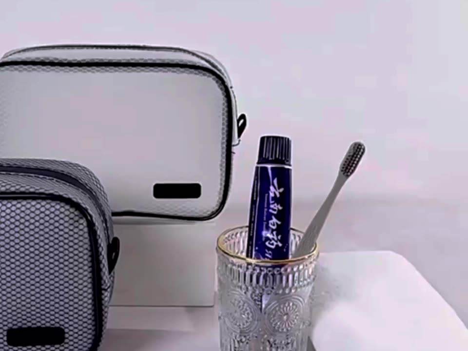 Customized Waterproof Frosted EVA Toiletries Bag Travelling Accessories Cosmetic Organizer Makeup Bags