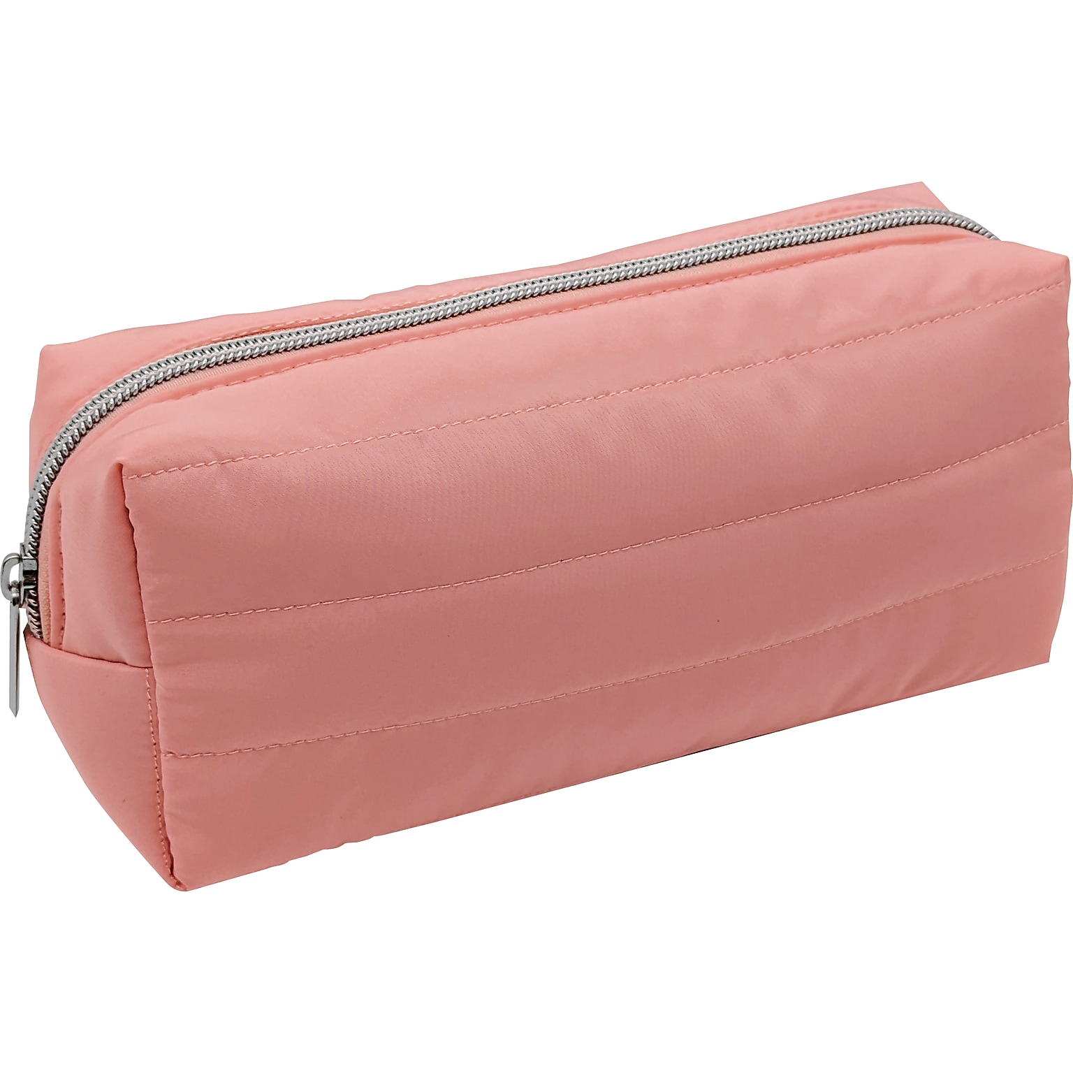 Waterproof Pencil Pouch Quilted Lightweight Portable Pen Bag for School
