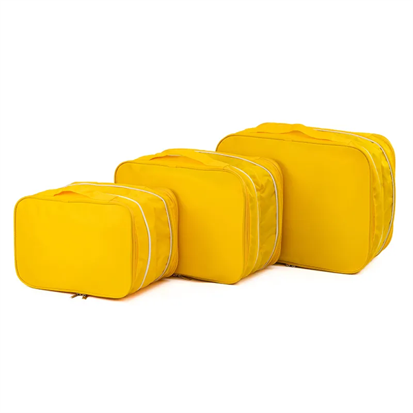 Luxury Compression Packing Cubes for Travel 3 Set Travel Organizer Cubes Expandable Luggage