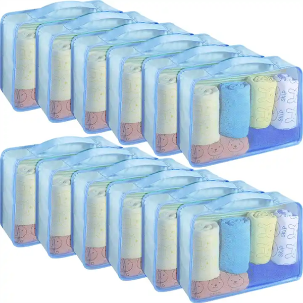 12 PCS Large Packing Cubes Luggage Organizers for Suitcase High Capacity Travel Organizer