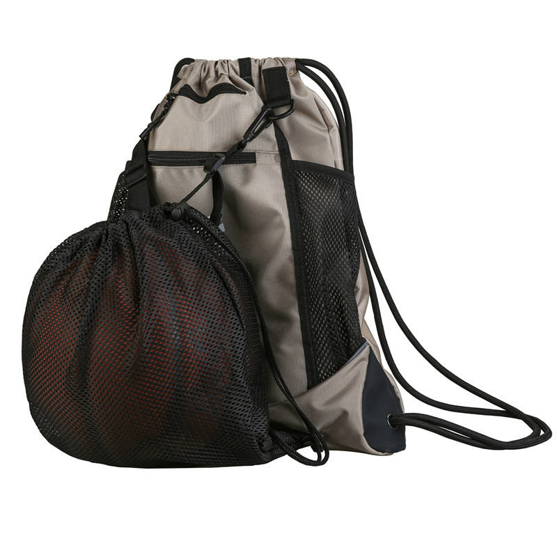 Drawstring Football Custom Basketball Backpack Soccer With Detachable Ball Mesh Bag Draw String Waterproof Sports Backpack